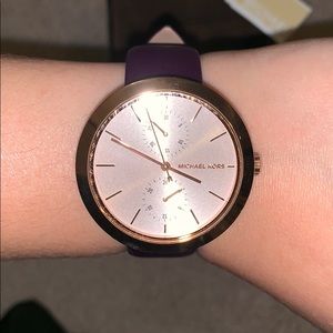 New Michael Kors watch! Worn once or twice